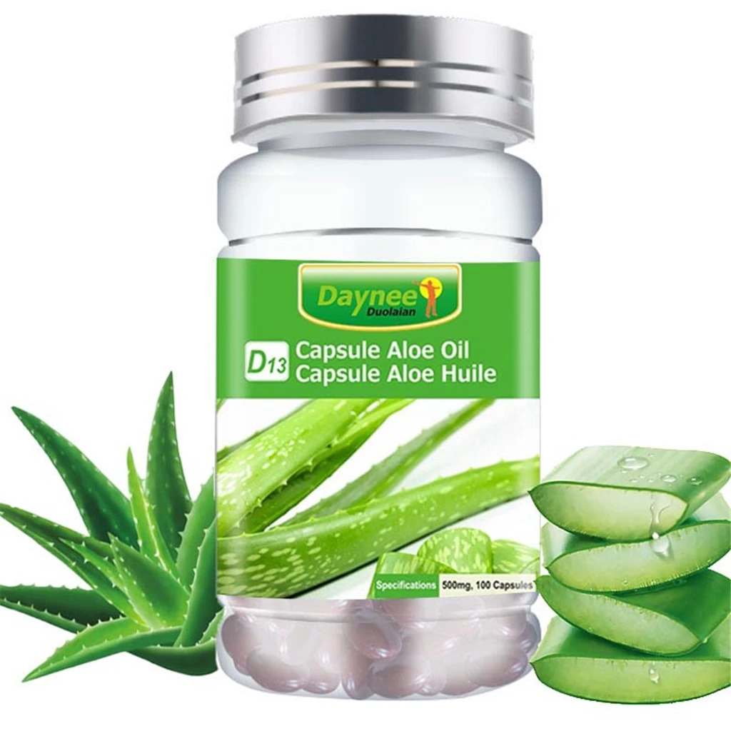 Manufacturer Supply Halal Aloe Vera Oil Soft Capsules