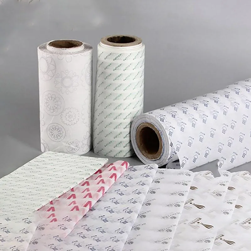 China Factory Customized Tissue Wrapping Paper With Company Logo/roll Packaging Gift