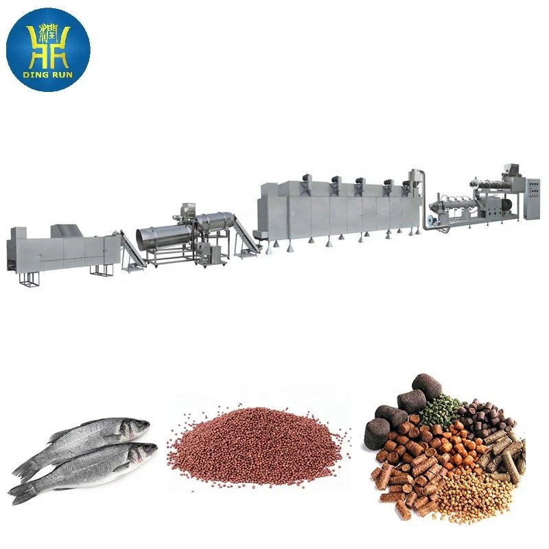 Профессиональная машина для экструзии плавающих кормов рыбы