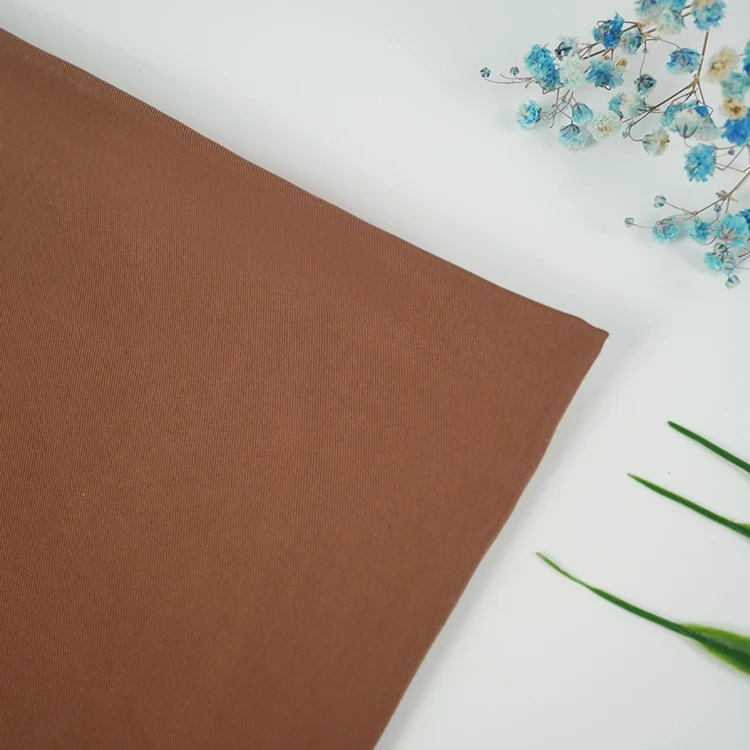 100% г/кв. М 30s lyocell плетеная саржевая окрашенная однотонная ткань для модной ткани одежды