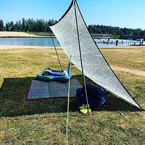 woven silver shade mesh/greenhouse shading net aluminet/heat control aluminum shade mesh