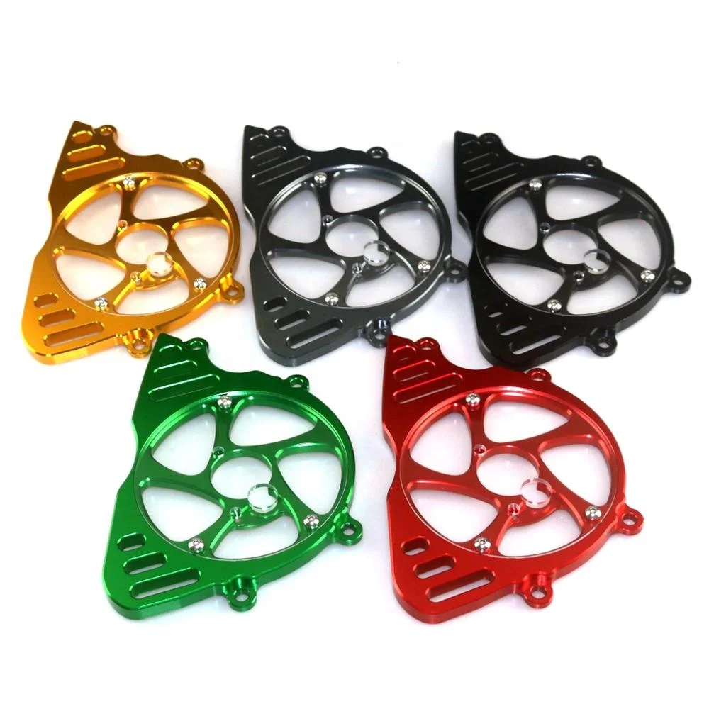 Motorcycle CNC Aluminum Front Sprocket Chain Guard Cover Left Side Engine For KAWASAKI Z1000 Z1000SX