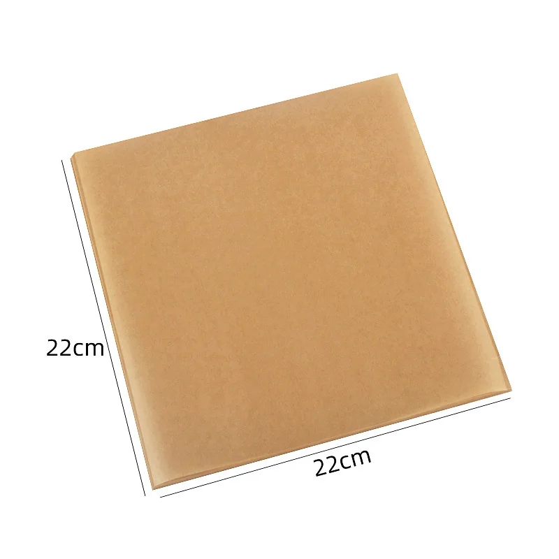 Greaseproof Hamburger Sandwich Packaging Tray Supply Golden Supplier Air Fryer Baking Tray Oil Paper Sheet