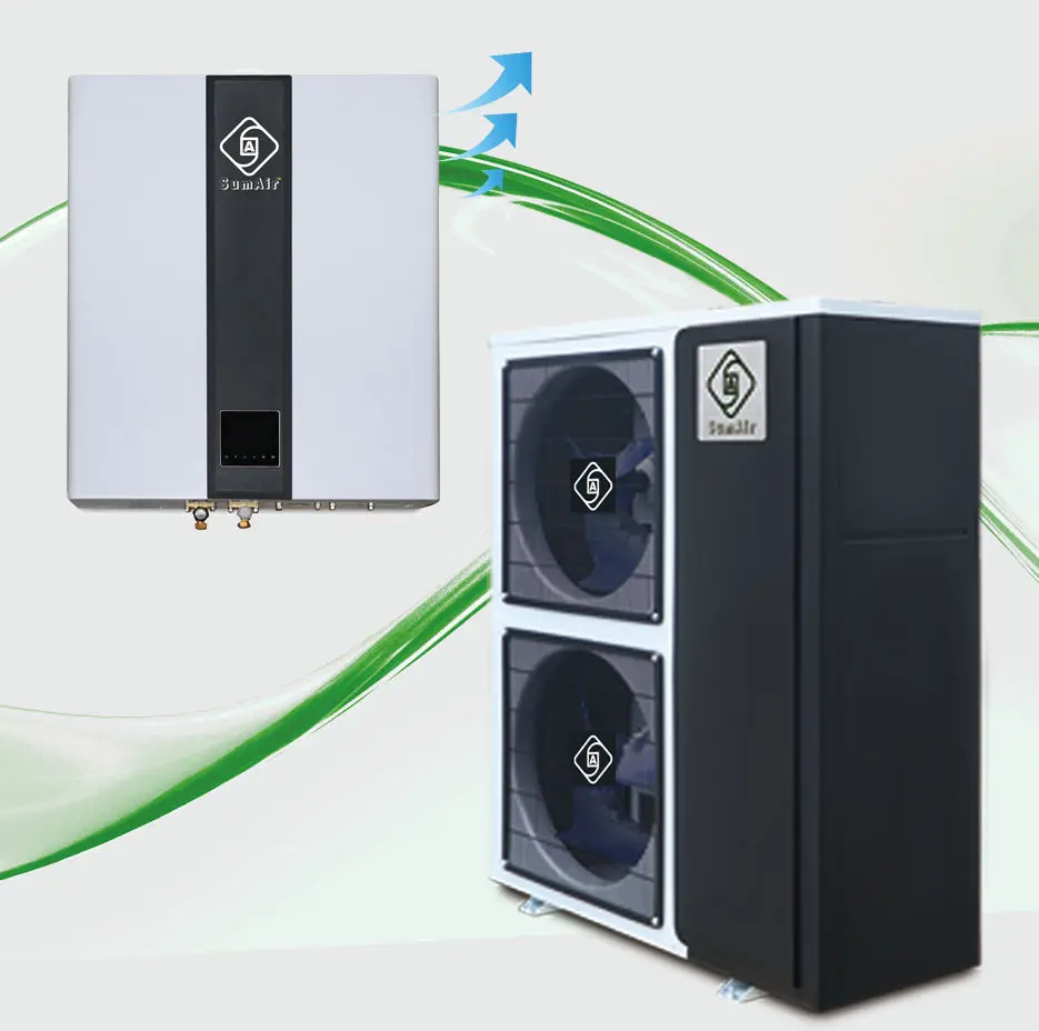 ErP A +++ SCOP5 26 32 кВт оптовая продажа R290 Сплит DC инвертор источник воздуха насос водонагреватель горячая вода пол подогрев HVAC