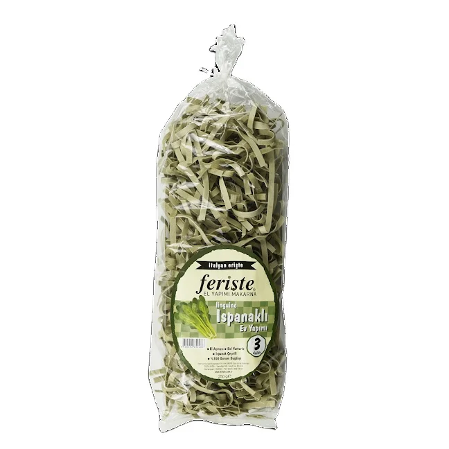 350gr, Natural, Pure ,Healty, Delicious ,Italian Pasta, With Lots Of Eggs, HAND MADE  SPINACH PASTA