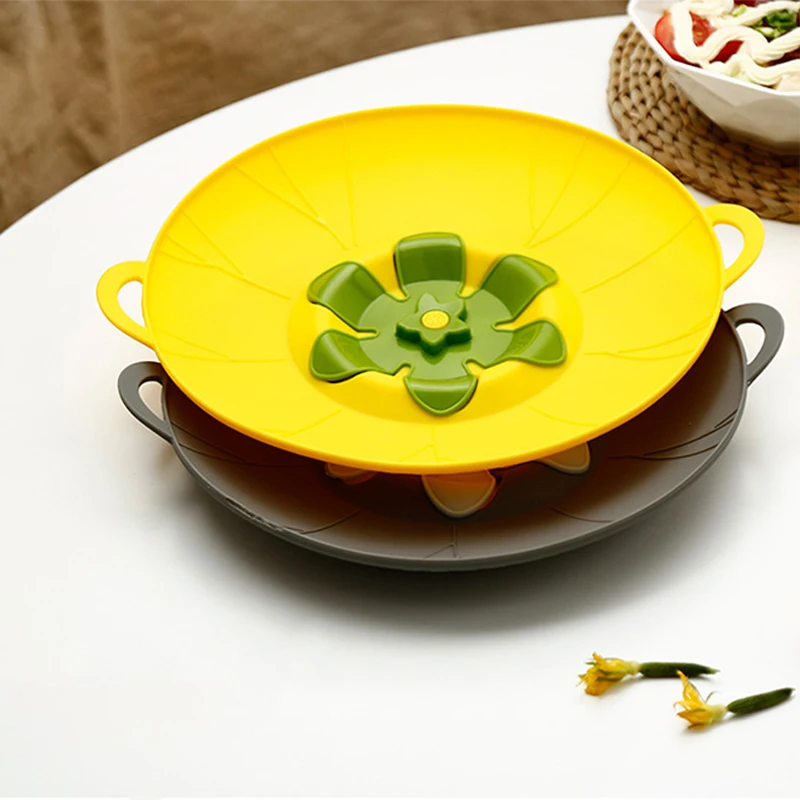 Силиконовая Защитная крышка для кухонной пробки кастрюль и