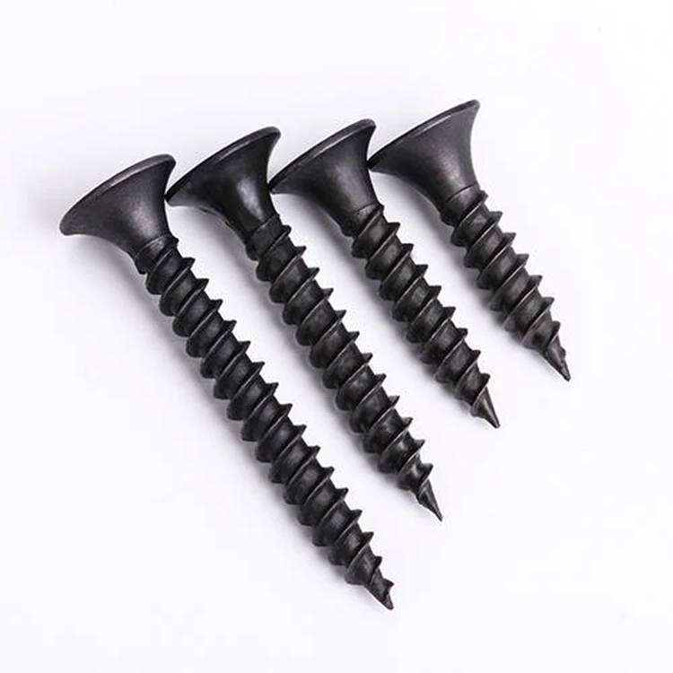 
High Quality 3.5 X 50Mm Black Phosphated Gypsum Board Screw For Drywall 