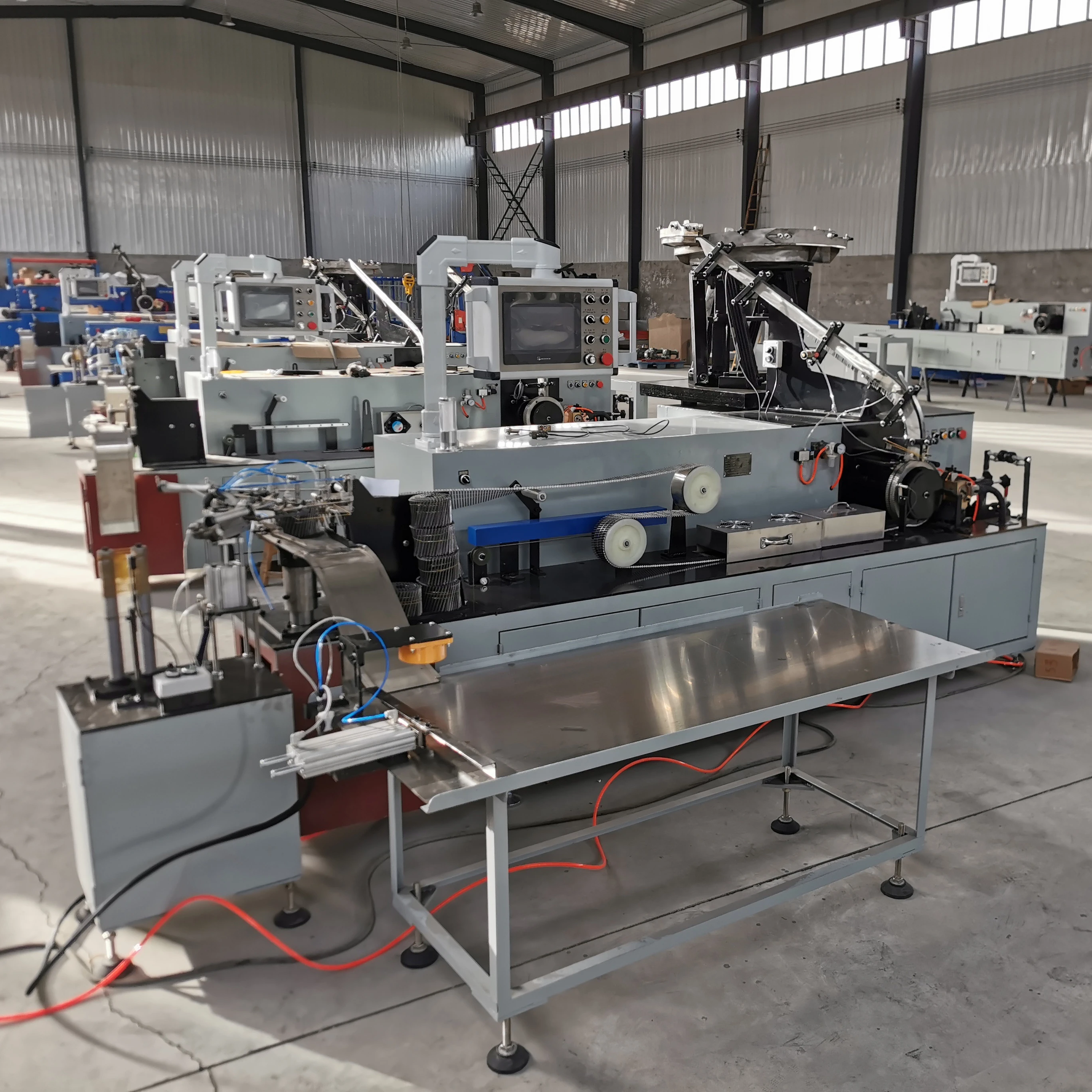 Coil Nail  Collator High Speed Automatic Wire Coil Nail Making Machine