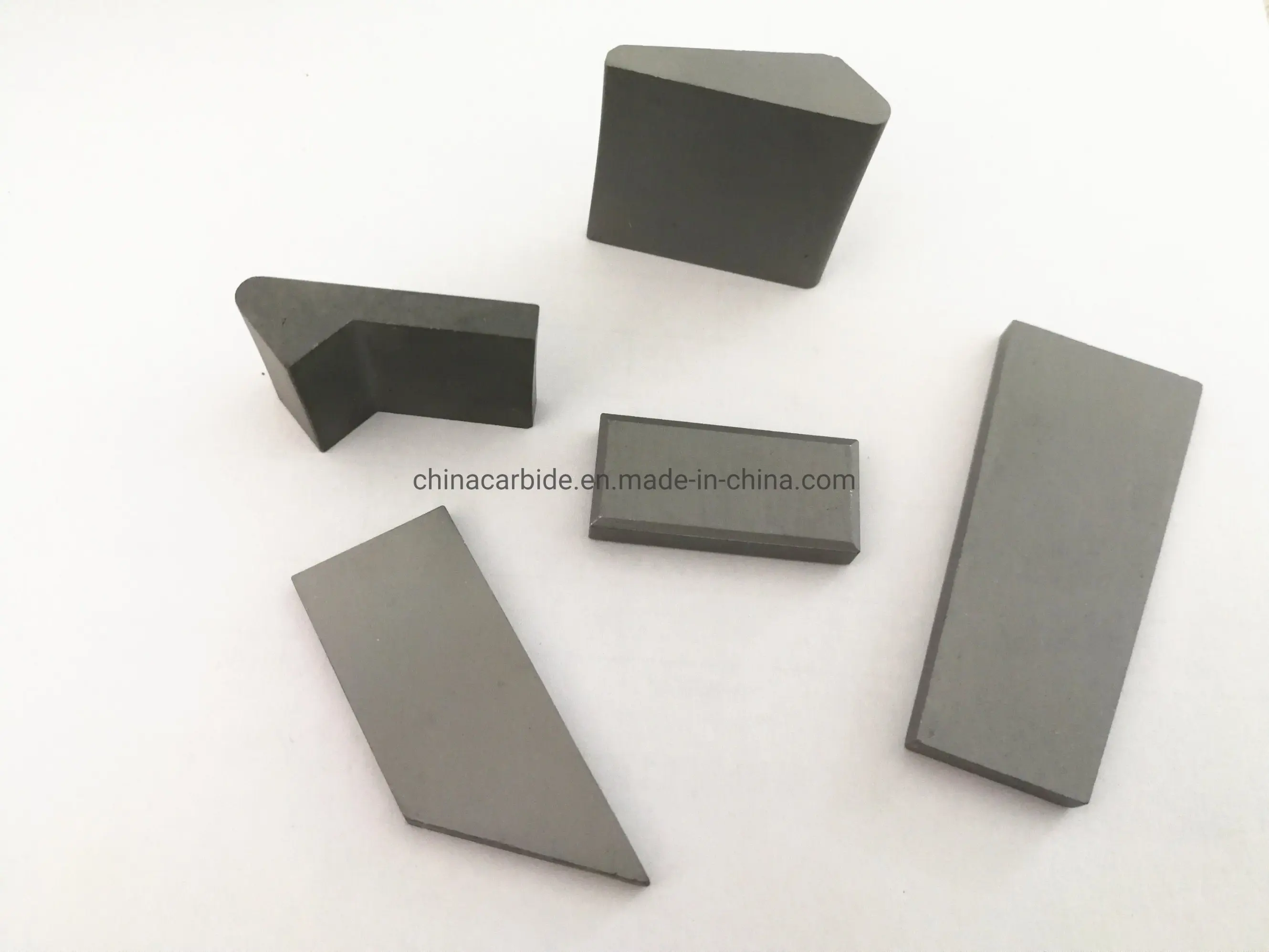 Solid Tungsten Carbide Tiles for Farming Plough Cultivation Points