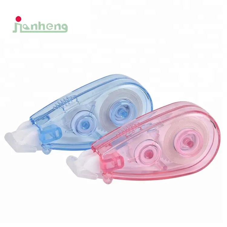 No peculiar smell cheap student stationery set mini kids green correction tape