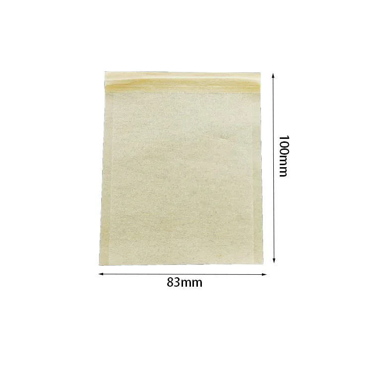 Factory Direct Sales 100 Pcs Filter Paper Square Tea Bag Filter Paper For Tea Bags