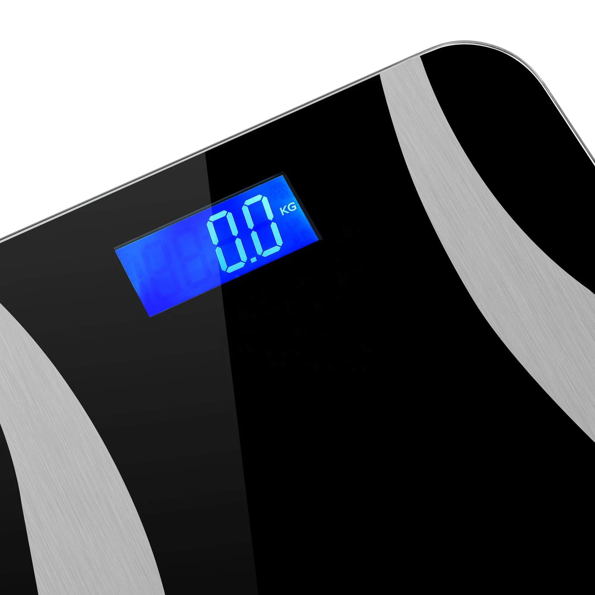 
NEW design ITO glass smart body fat weighing scale with app/android 