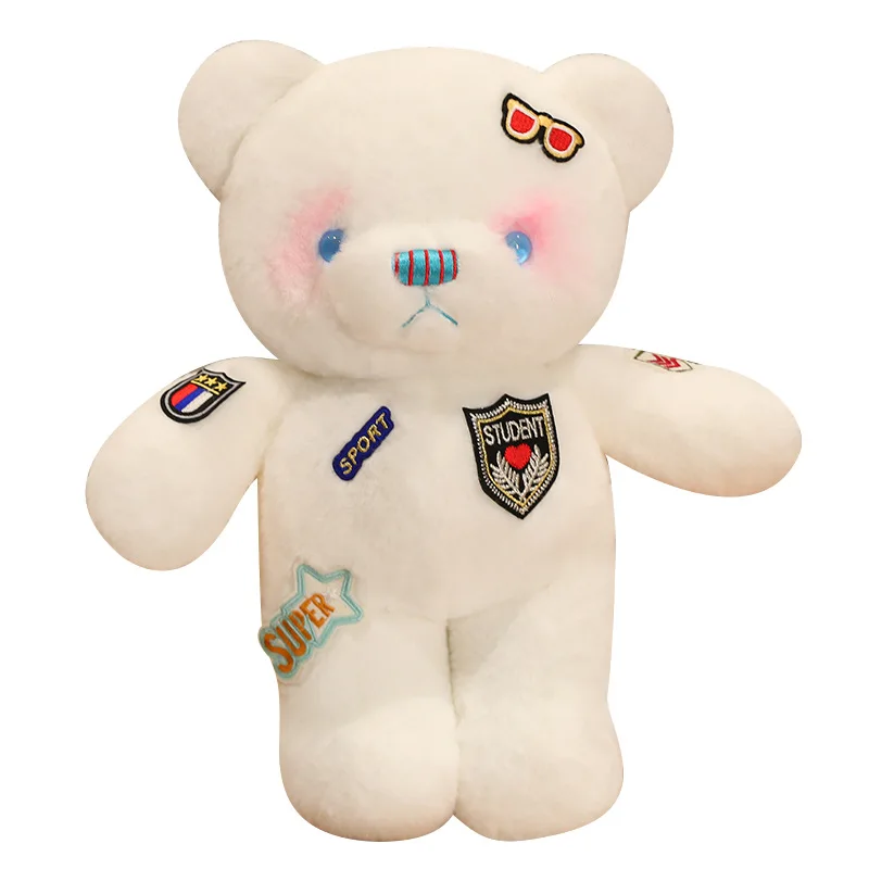 Wholesale Personalized Soft Handmade Teddy Bear Stuffed Animals Hug Bear Pillow for Kid