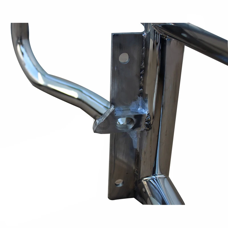 Deer Grille Guard Heavy Duty 14 Ga. Steel Folds Down For Easy Access To Hood