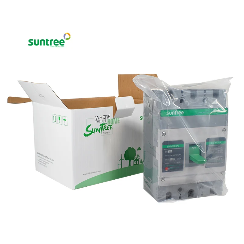 100/125/160/200/225/250/400/500/630amp 3 phase wenzhou mccb electrical molded case circuit breaker 1500V