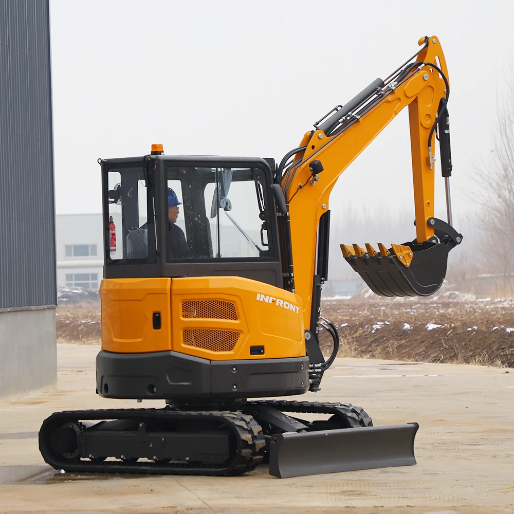 Free Shipping Kubota Engine New Bagger Trencher Diggers Machine Attach 6 Ton Mini Escavators Prices