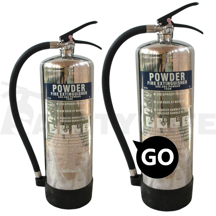 Portable 9kg 9liter stainless steel fire extinguisher