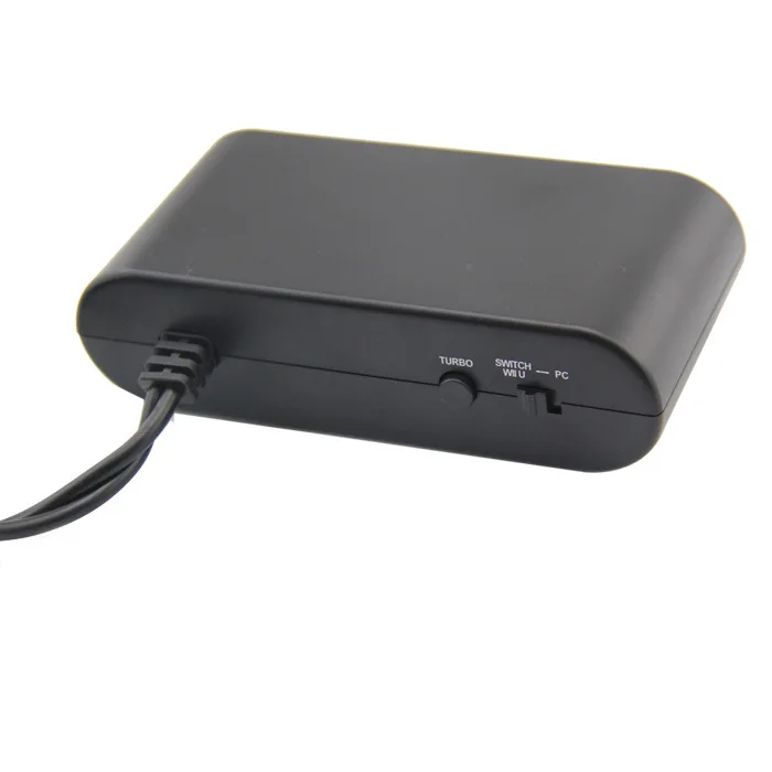 Адаптер для контроллера Gamecube NGC адаптер WII U Switch и ПК с поддержкой турбо вибрации без драйвера нет
