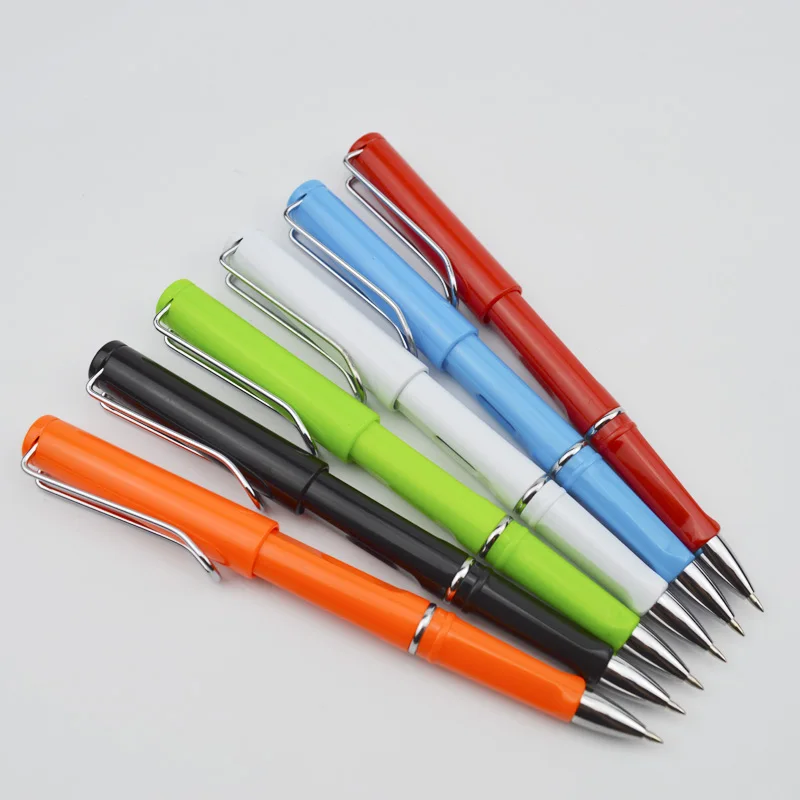 Chinese personalised business gift package school custom logo plastic gel pen