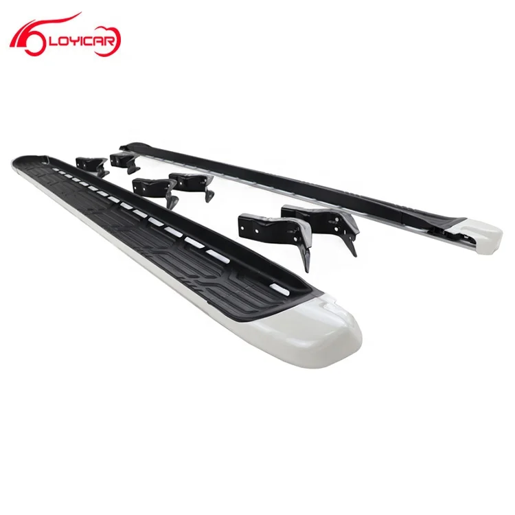 Оптовая продажа черные белые боковые ступеньки Nerf Bar для Nissan Patrol Y62 2011-2022 детали кузова автомобиля