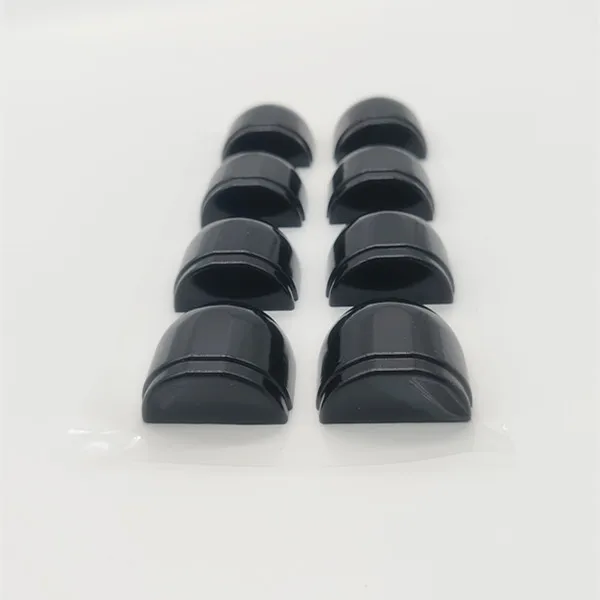 PU Door Stopper Silent Impact Proof Doorstop Manufacturer Clear Acrylic silicon Round No Need Punch Holder Door Stop Home Wall