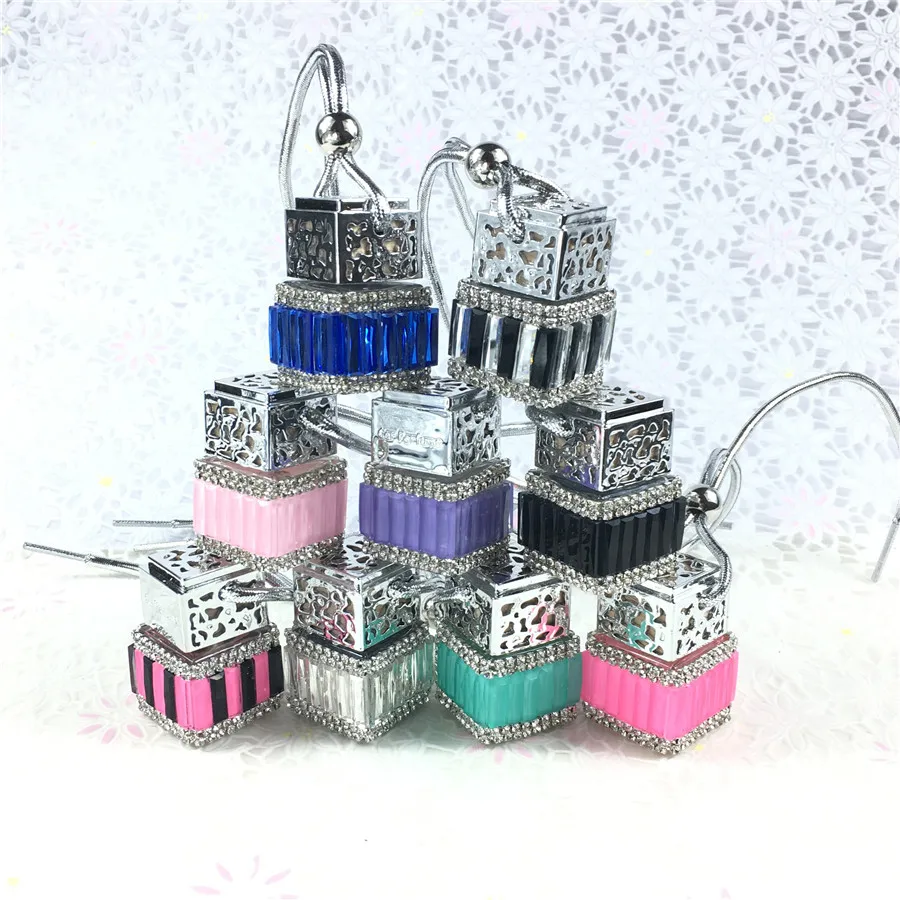 Экологически чистый пустой стеклянный флакон, подвесной флакон с логотипом, ароматизатор, индивидуальные духи, освежители воздуха, автомобильный освежитель воздуха, флаконы, освежители воздуха