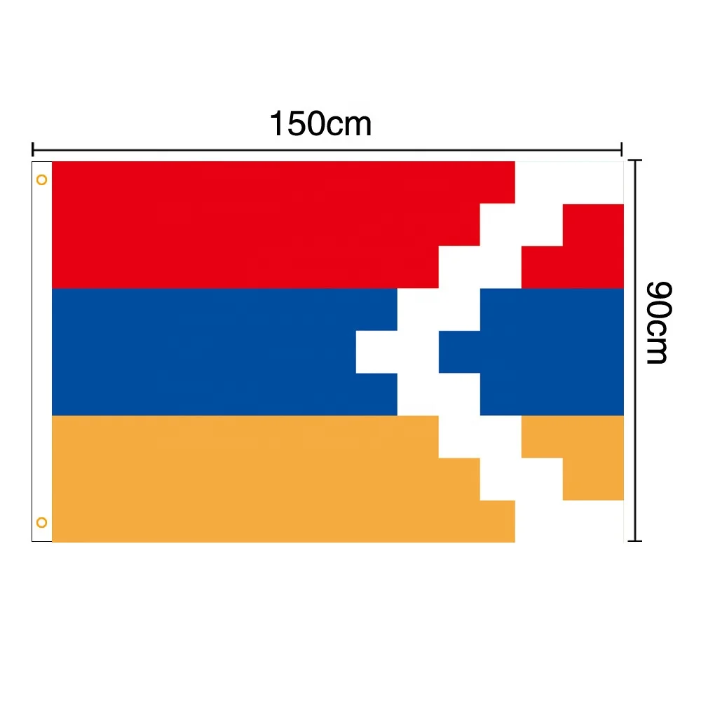 Stock 100%polyester 3x5 Armenia Armenian flag