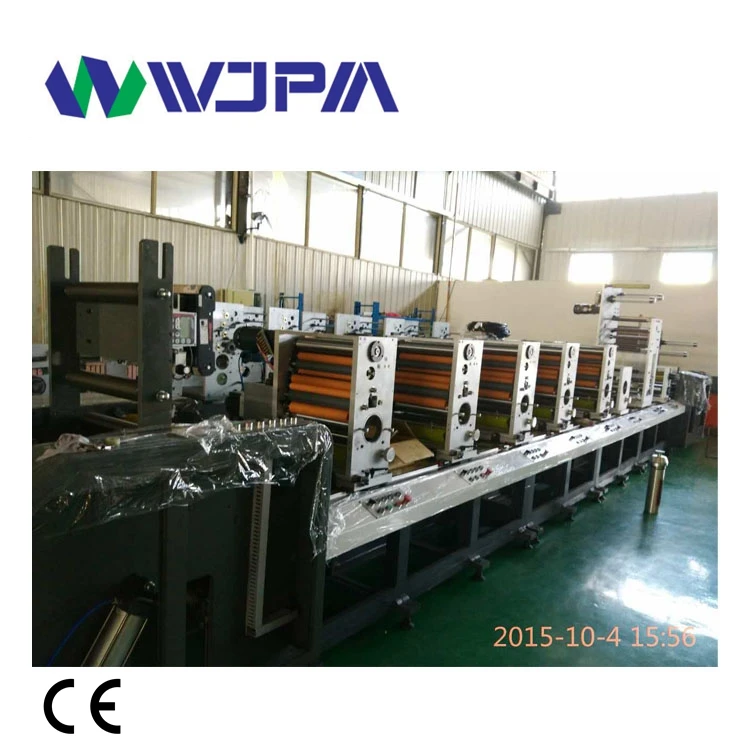 350 mm Roll To Intermittent High Speed Letterpress Label Printing