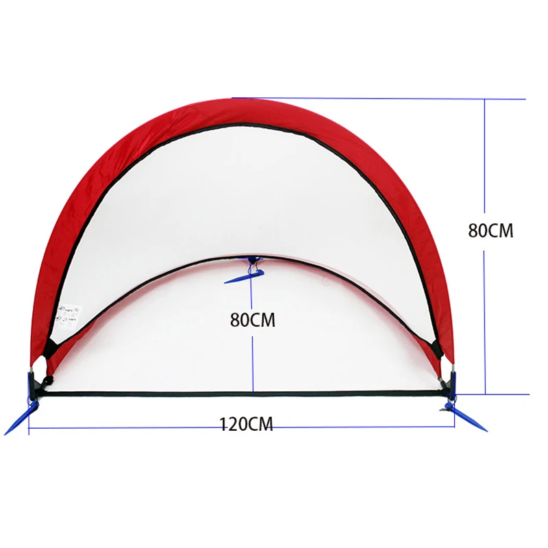 post portable foldable football accessories soccer ball Nets training equipment balls door pop up goal