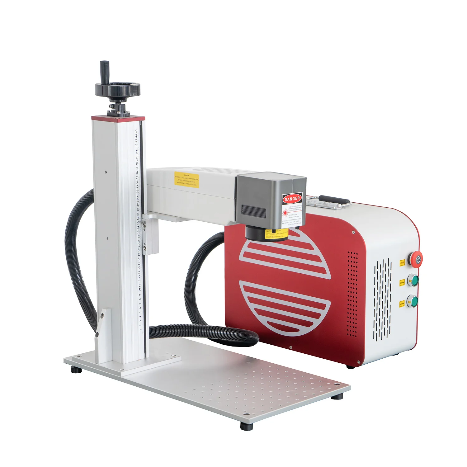 20w/30w/50w/70w/100w white/black/color fiber laser marking machine price /fiber laser engraver/laser marker on metal