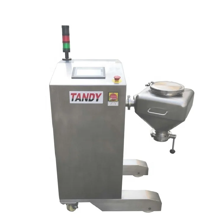 Powder pharmaceutical application lab bin blender / hopper mixer