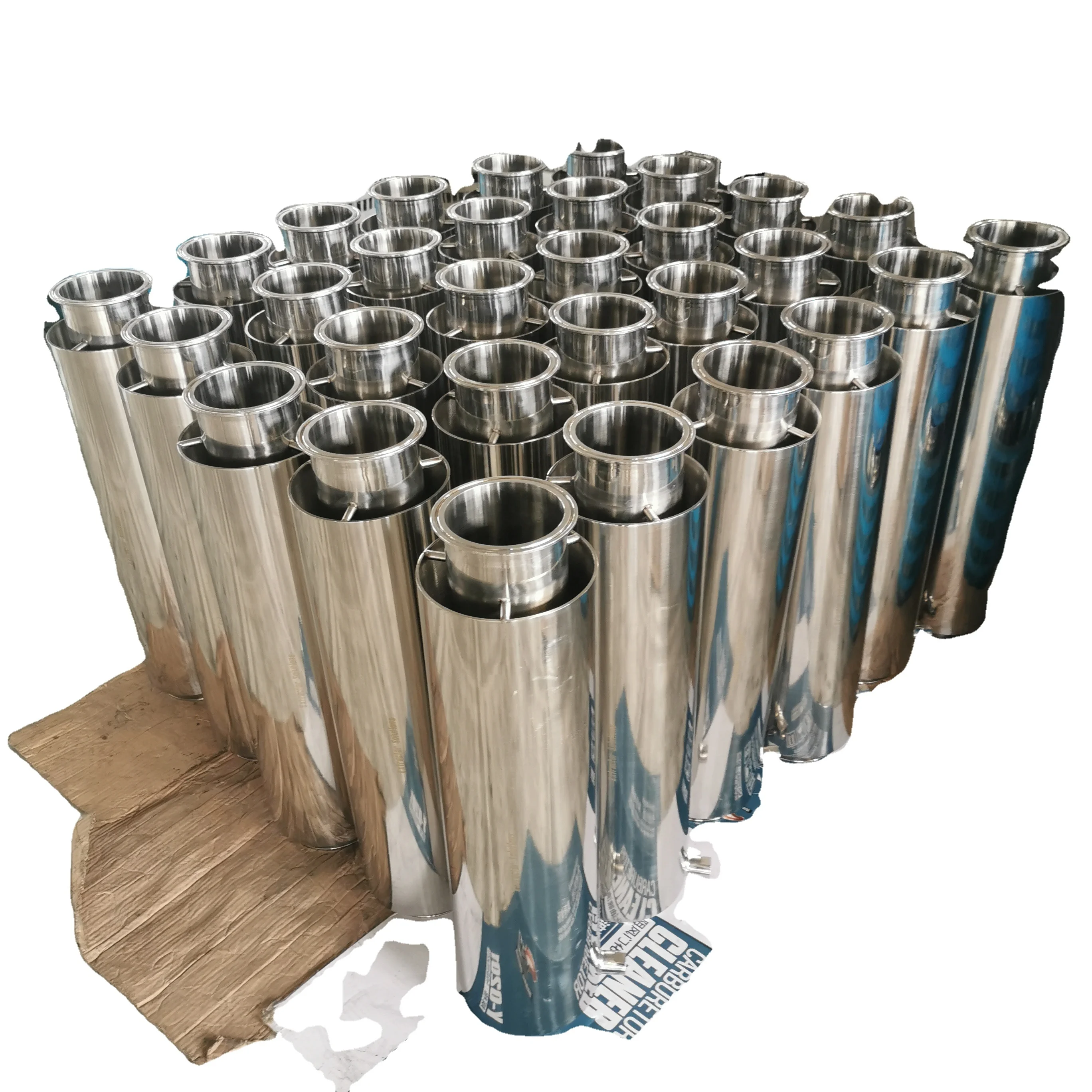 Stainless Steel 304/316L Tri-Clamp Dewaxing Columns for Extractors Machine