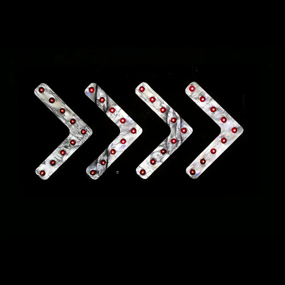 Heavy Duty Magnetic Vehicle Traffic Flashing Warning Light LED Sign Road Traffic LED Road Safety Direction Arrow Sign Banner