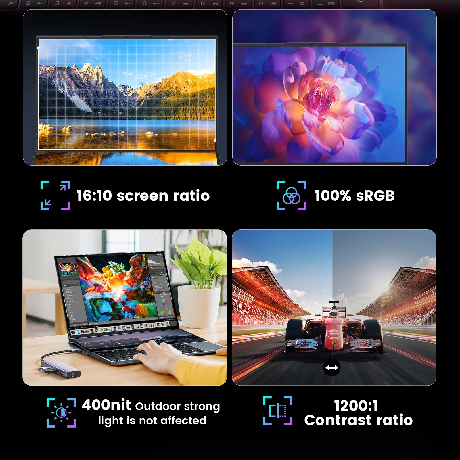 N-ONE Nbook Fly ноутбук 16 Гб оперативной памяти 1 Тб SSD Core i9 Win 11 Pro игровой компьютер дюймов с 14-дюймовой сенсорной панелью