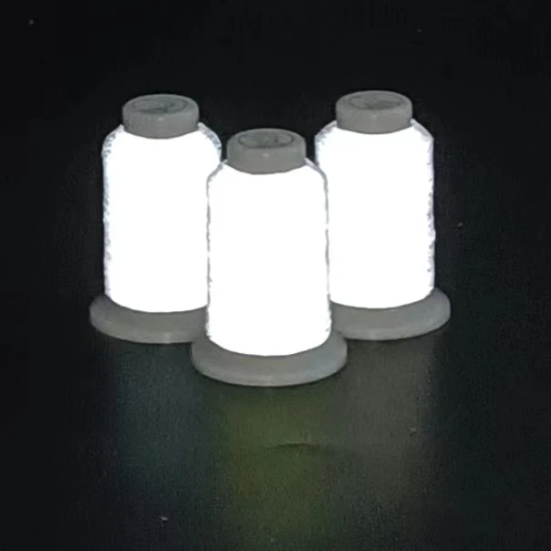 Reflective light 2022 fashion yarn manufacturer white Reflective thread