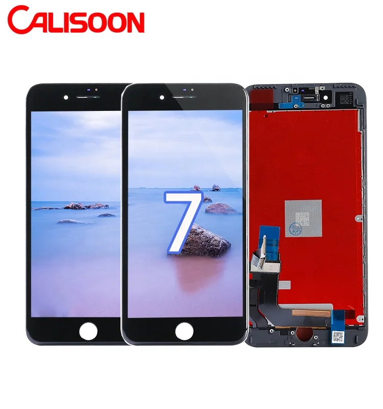 Лидер продаж 2021 ЖК-дисплеи для мобильных телефонов Calisoon оптовая продажа сенсорный ЖК-экран iphone 7 Замена Iphone