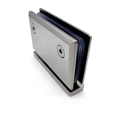 Glass To Glass Bathroom Hinge For Shower Door Casting Stainless Steel Glass Clamp Shower Door Clips