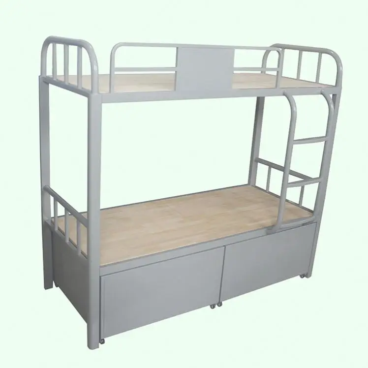 Simple upper and lower iron bed double bed high and low bed student dormitory