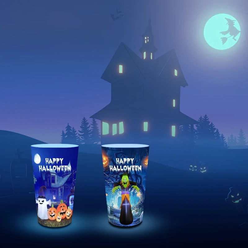 Светящаяся светодиодная пластиковая чашка для вечеринки