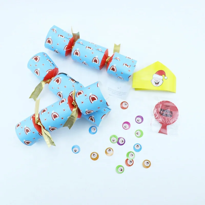 Wholesale Custom Empty Luxury Candy Cracker Holiday Christmas Crackers