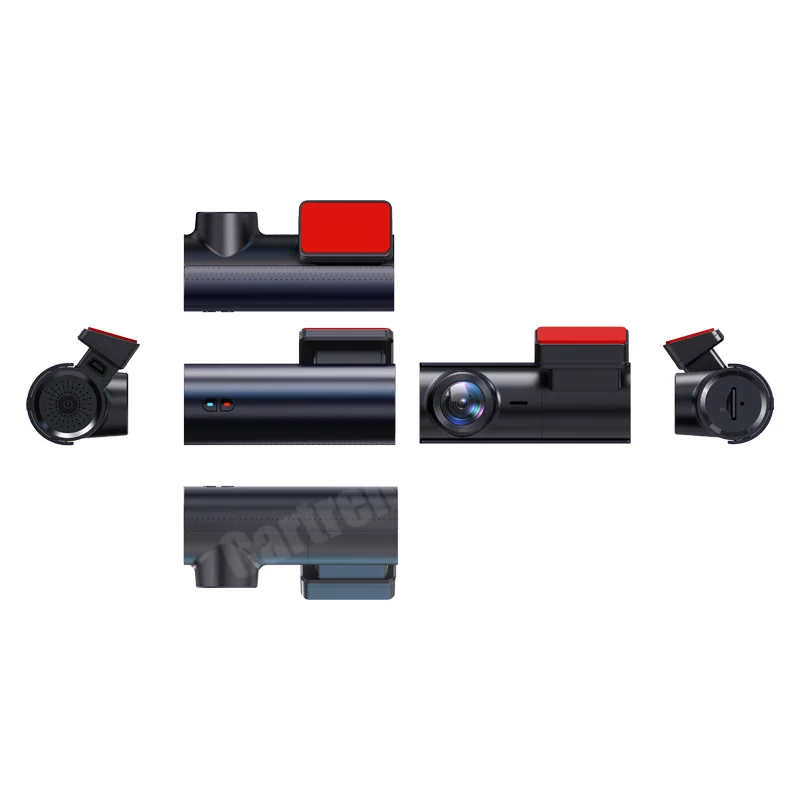 Wifi GPS Dash Cam Rearview Mirror One Lens Car Dvr Video Recorder Front 4K and Rear 1080p Car Camera