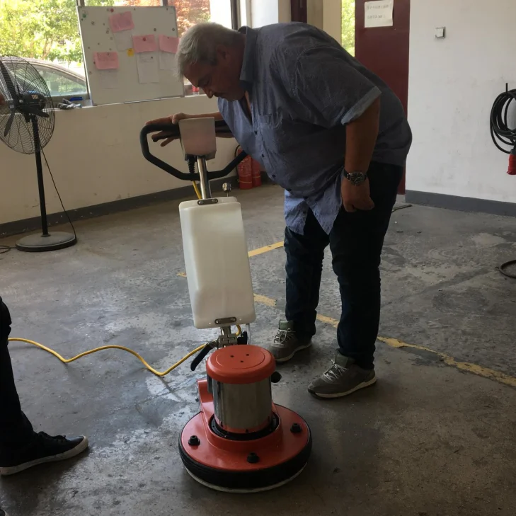 175RPM  Hot-selling Product High Efficiency Low Noise Low Durability Marble Concrete Floor Sanding Machine