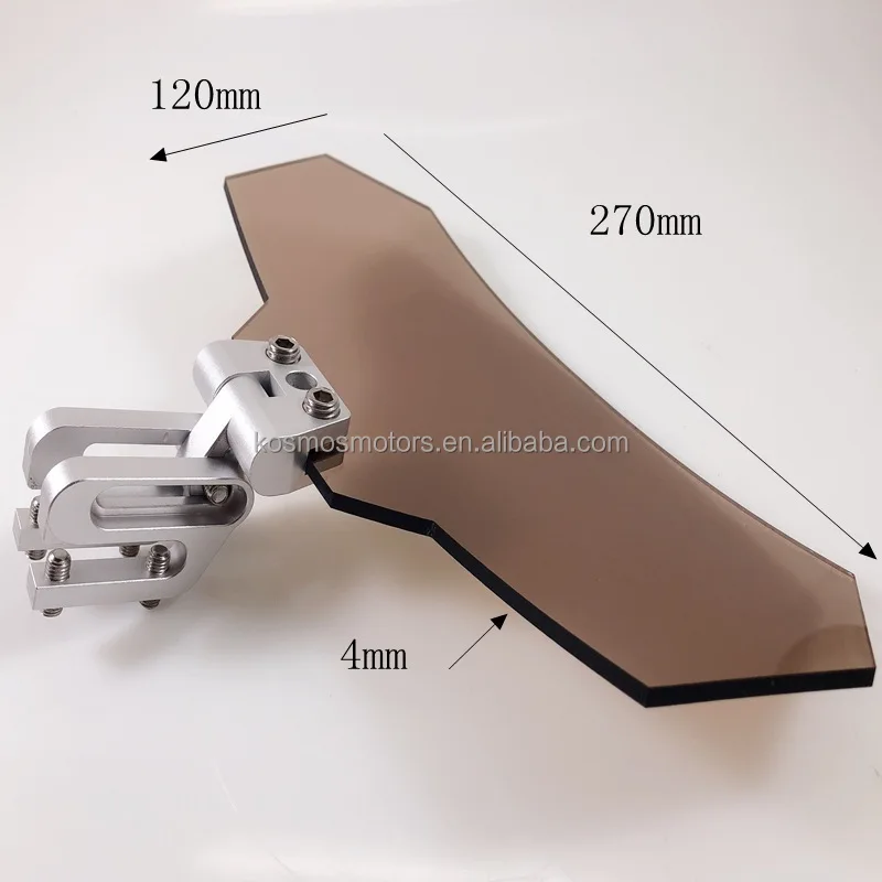 Custom Motorcycle windscreen scooter windproof motorbike windshield