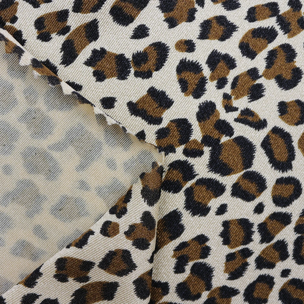 Wingtex Swimwear Fabrics Polyester Elastane Animal Printed Viscose Fabric Moisture Wicking Eco Friendly Fabric for Swimwear