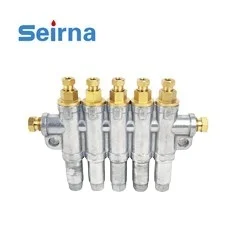 1-5 outlets Volumetric Grease Distributor Or Metering Devices Manifold Block For Lubrication System/CNC Machine