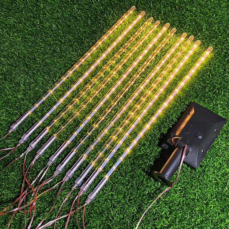 2023, Лидер продаж, водонепроницаемая Солнечная лампа для метеорного дождя, лампа для атмосферного освещения для сада, двора, виллы, улицы