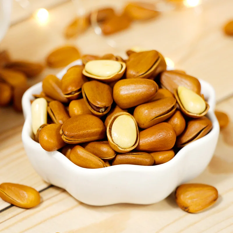 Wholesale quality pure natural organic fresh open pine nuts, the lowest price of the whole network