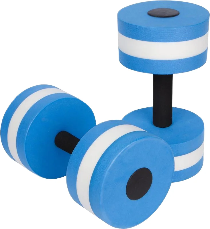 T320  Aquatic Exercise Dumbbells EVA Water Barbells Hand foam Bar for Aerobics & Weight Loss