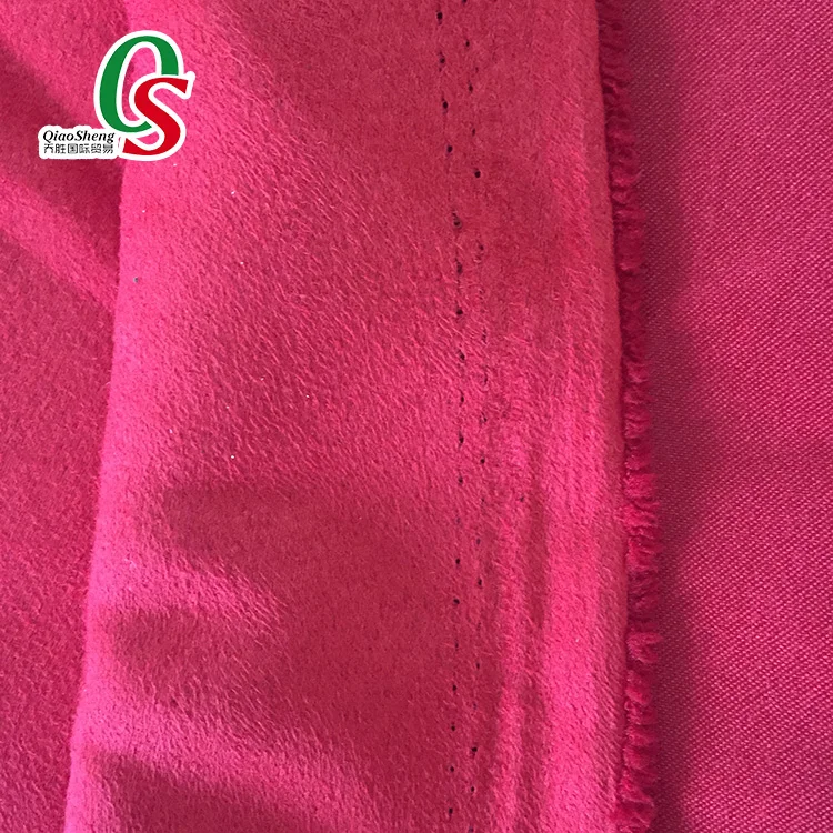 Fleece artificial leather base cloth   Suede