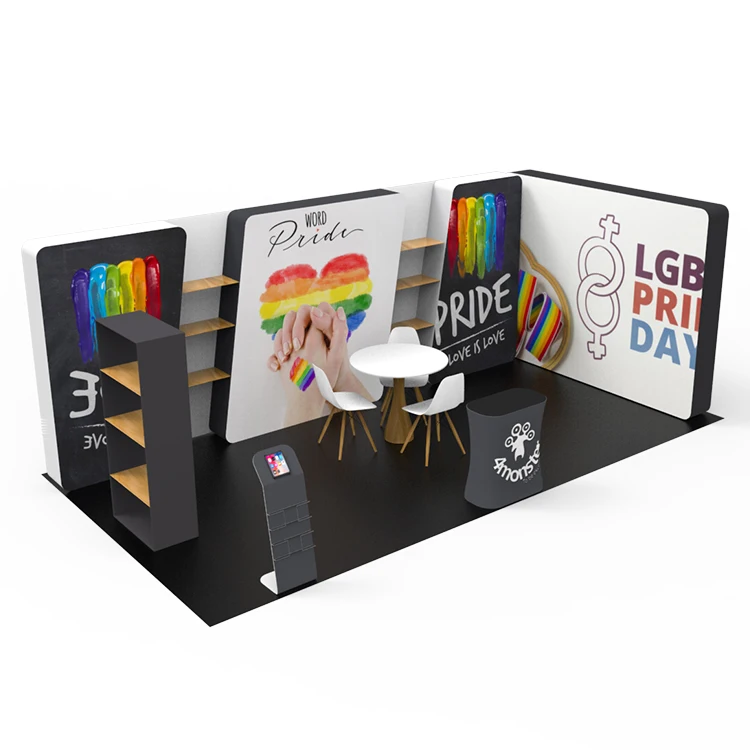 10x20ft Tension fabric arch display trade show booth Displays and Events for Exhibits